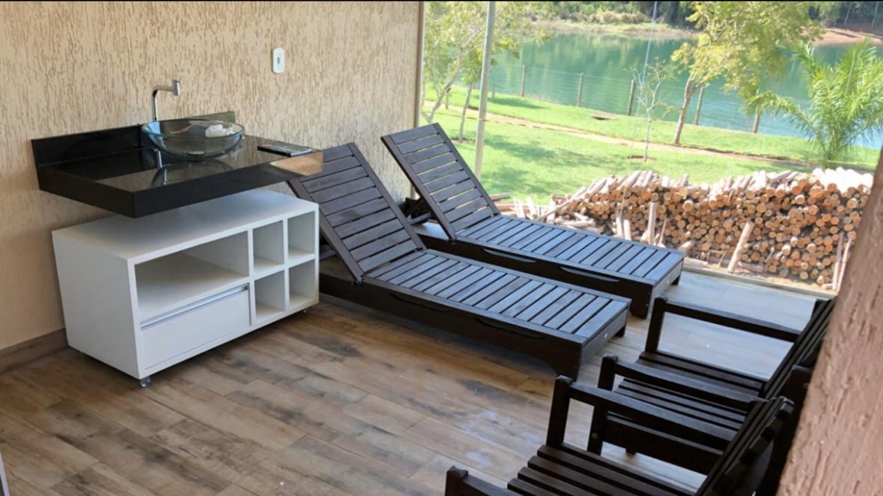 Pontal Do Lago Flat Caldas Novas Ngoại thất bức ảnh
